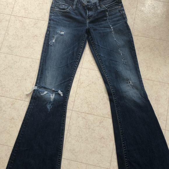 Silver "Tuesday Flare" Ladies jeans - Picture 1 of 2